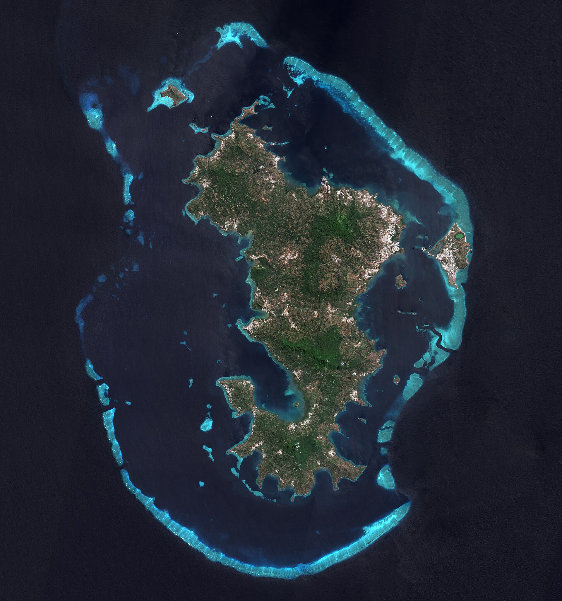 A view of Mayotte, Faïza's home island